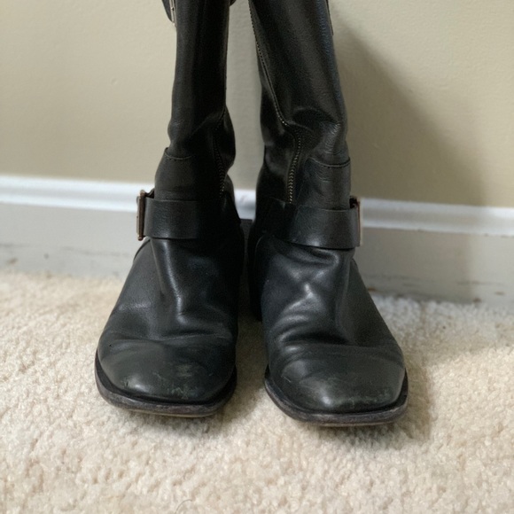 Chanel combat boots size 37 black - Picture 2 of 6